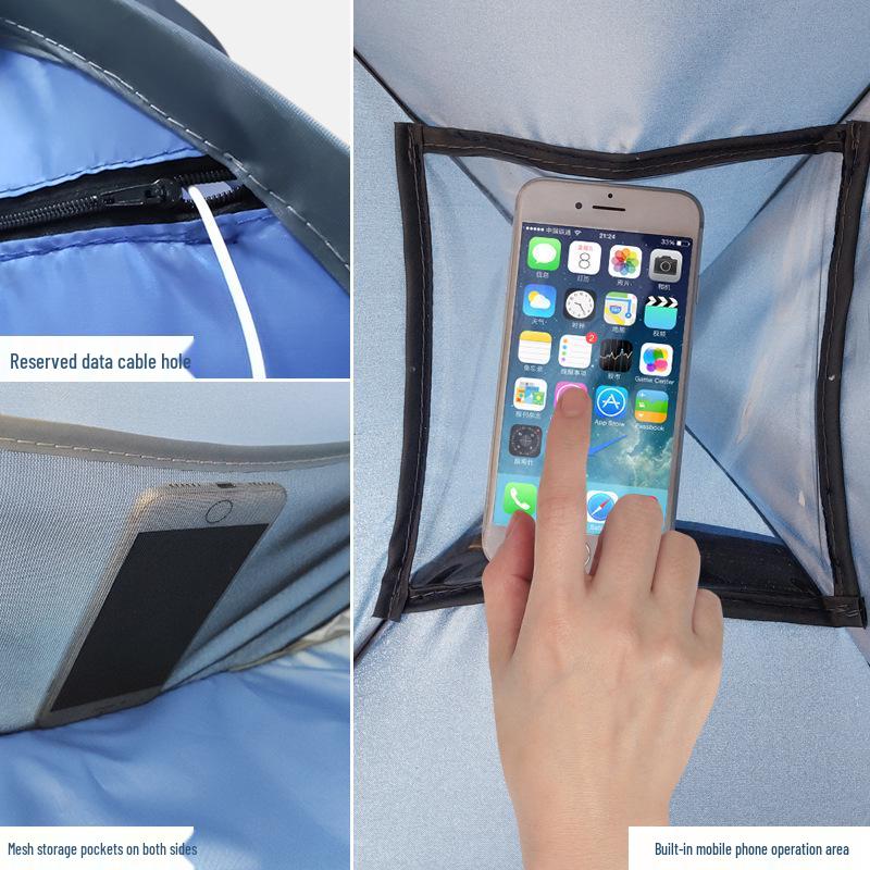 2-Second Quick Open Automatic Beach Sunshade Tent
