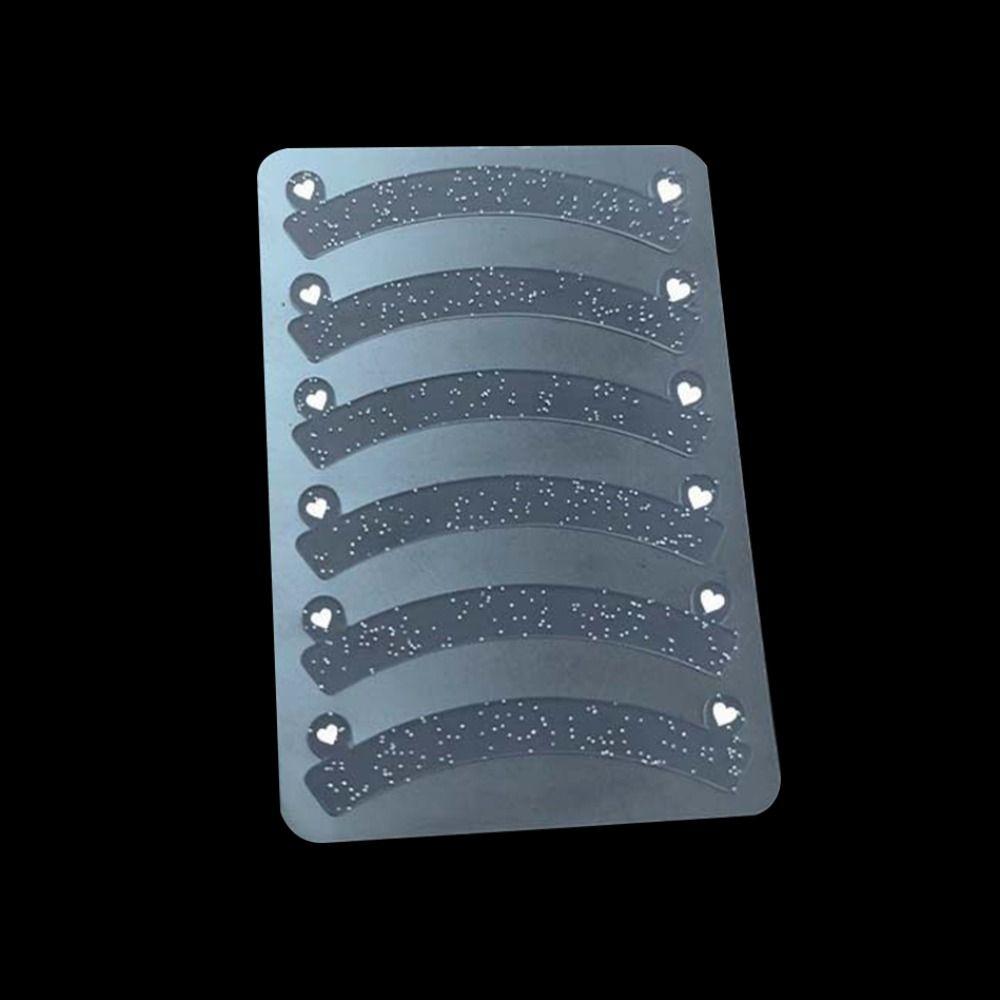 3Pairs Reusable Silicone Eyelash Perm Pads Applicator Tools Eyelash Lifting Shield for Women