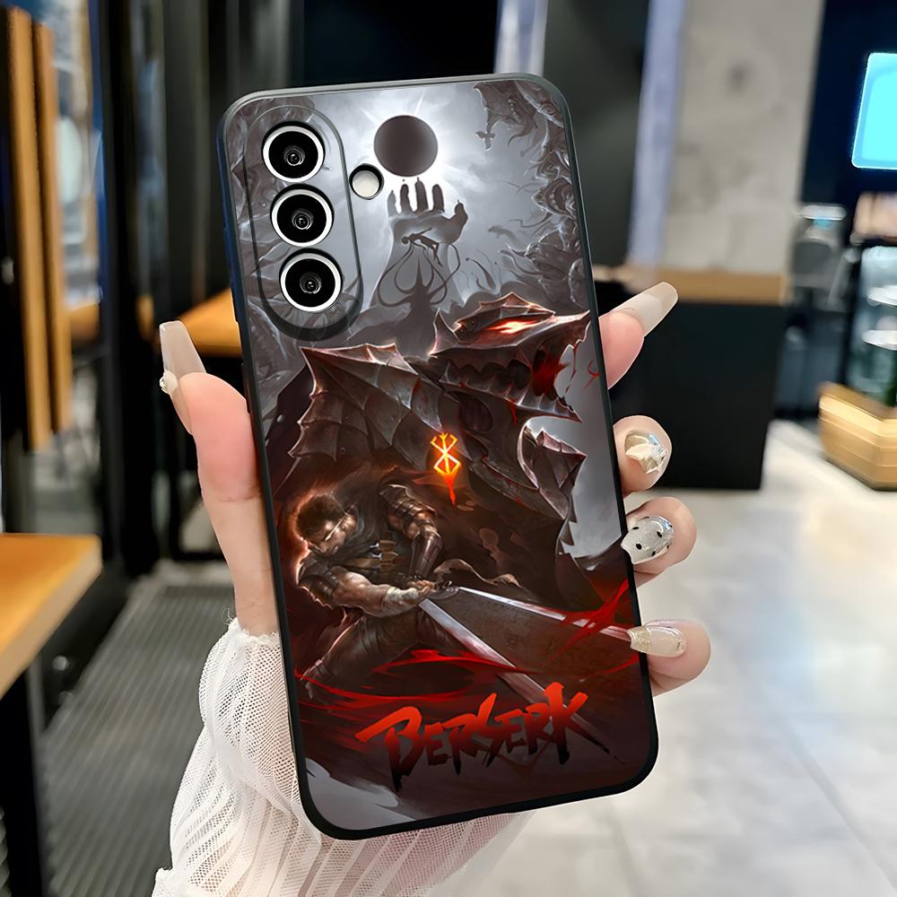 Anime B-Berserk Phone Case For Samsung A25 A13 A33 5G A54 A36 A35 A56 A52 A14 Shockproof Soft Cover