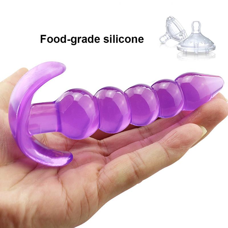Female Masturbator Butt Plug G Spot Prostate Massager Anal Beads Plug Adult 18+ Goods Exotic Sex Toys For Woman Couples