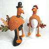Thanksgiving Cartoon Turkey Plush Hat - Festive Party Decoration