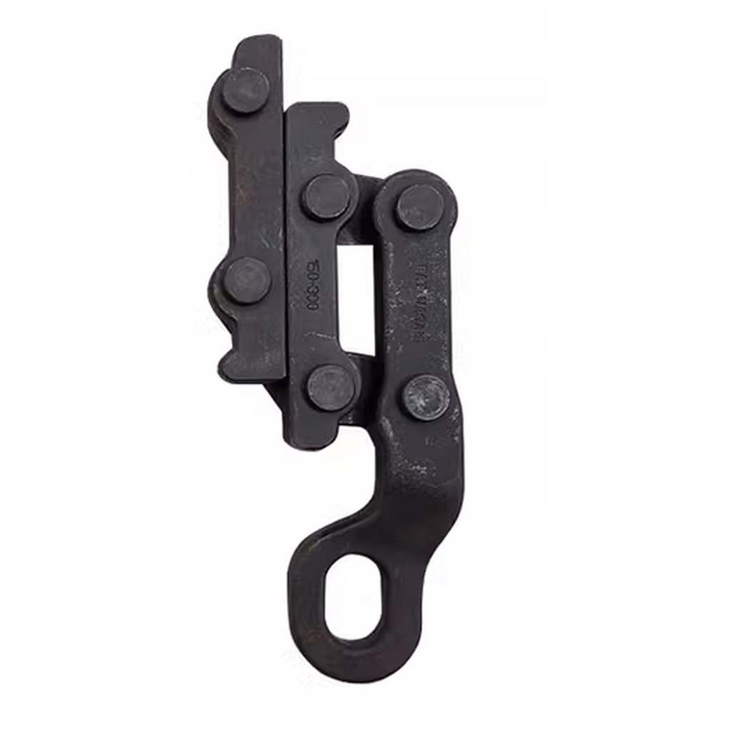 Stahlseil-Klemme im deutschen Stil, Stahlseilklemme in Industriequalität, Werkzeug zum Ziehen und Spannen von Aluminiumleitern