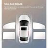 Car Side Window Sun Shade, Magnetic UV Protection Sunshade Cover, Privacy Protection Sun Blocker For Car Front & Rear Windows