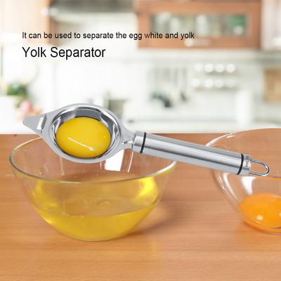 Anti Rust Yolk Separator Yolk Separator Stainless Steel Anti Rust  Egg White Yolk Separator Holder Filter Kitchen Tool