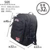 Authentic CL Ben Davis Backpack, 32L Capacity, Unisex, Backpack/Daypack (CL Black/White)