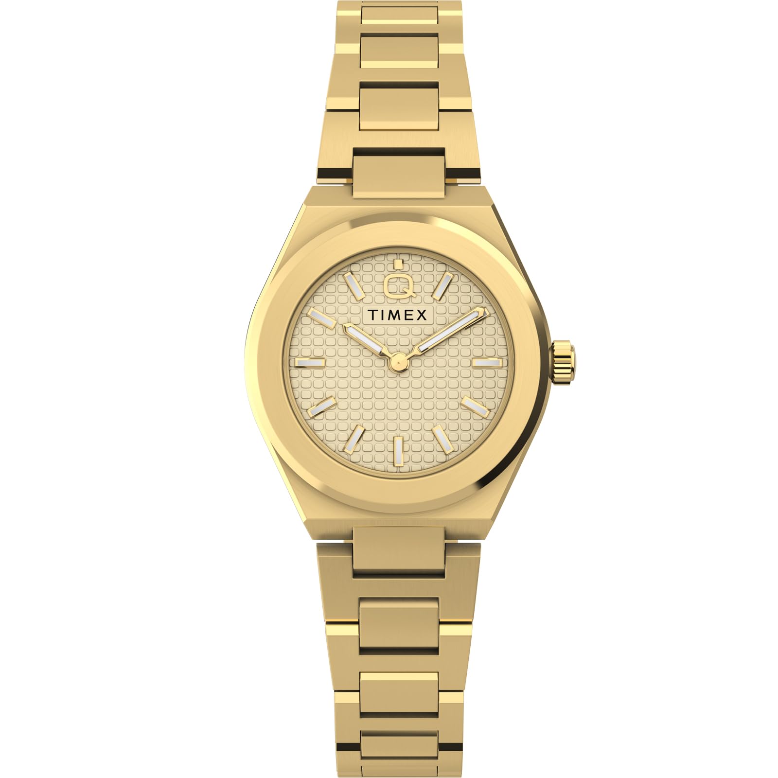 Q Continental Mini Watch Quartz 50M Water Resistant Mineral Glass Beige Dial TW2Y68300 [TIMEX] Women s [Authentic] бежевый