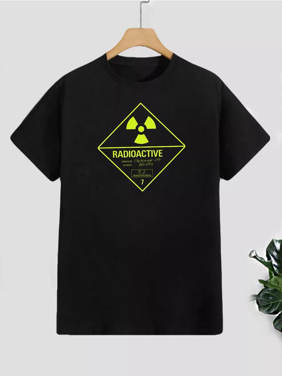 T-shirt with Radiation print L