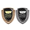 Car Logo Side Window Emblem for Cadillac Seville XT4 CT4 CT5 SLR CTS DTS ATS Escalade Exterior Accessories Carbon Fiber Sticker