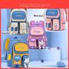 Sesame Baby Kids Cartoon School Backpack For Elementary Students With Breathable Nylon