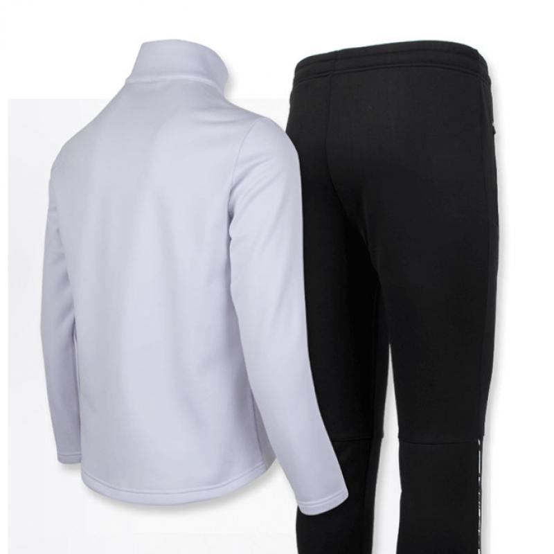 Puma Winter Brushed Kk Zip Up Sportswear Sweatshirt Set White