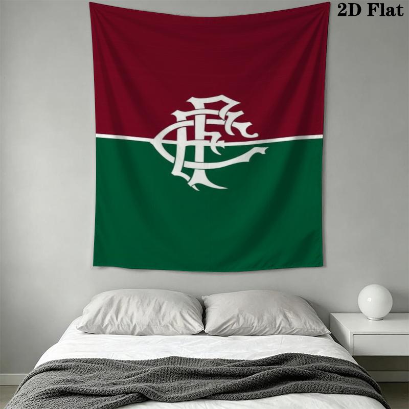 Fluminense Wall Tapestry Aesthetic Wall Hanging Printed Fabric Blanket Decorative Tapestries for Bedroom Living Room Home Decor