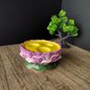 1PCS Ceramic Lotus Samsung Lamp Holder Household Candle Holder Lamp Disc Three Hole Lamp Holder