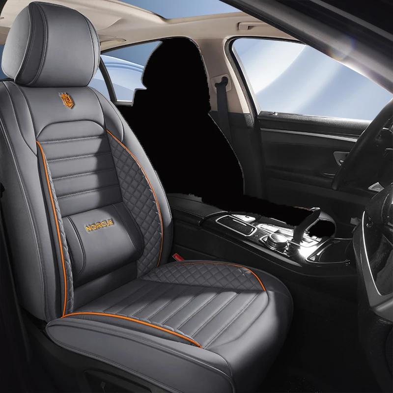 1 PCS Universal Size PU Leather Car Seat Cover for Dacia Duster Renault Clio Fiat Panda Ypsilon Seat Arona Cors Car Accessories