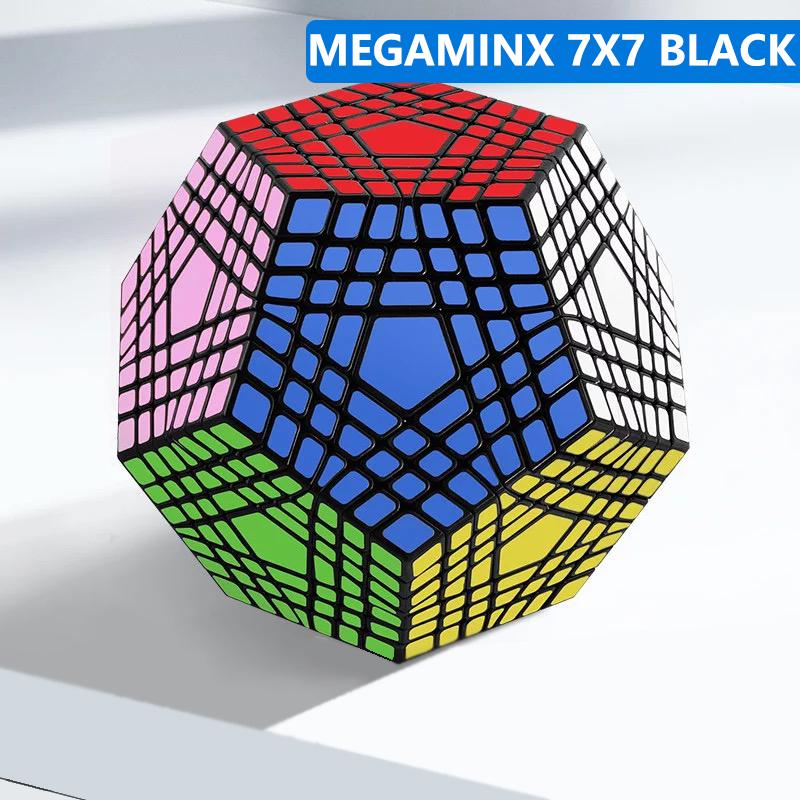 Sengso Speed Cube Megaminx 2x2 3x3 4x4 5x5 6x6 7x7 12stranná kostka Dodecahedron Pro děti Soutěžní kostka Puzzle bez samolepek