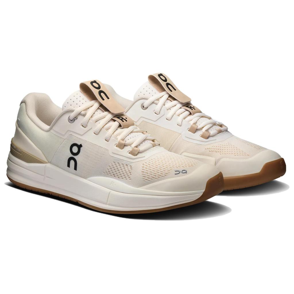 On The Roger Pro Bequeme Vielseitige Langlebige Low-Top Tennisschuhe Herren Sneaker Beige 3MD10373334