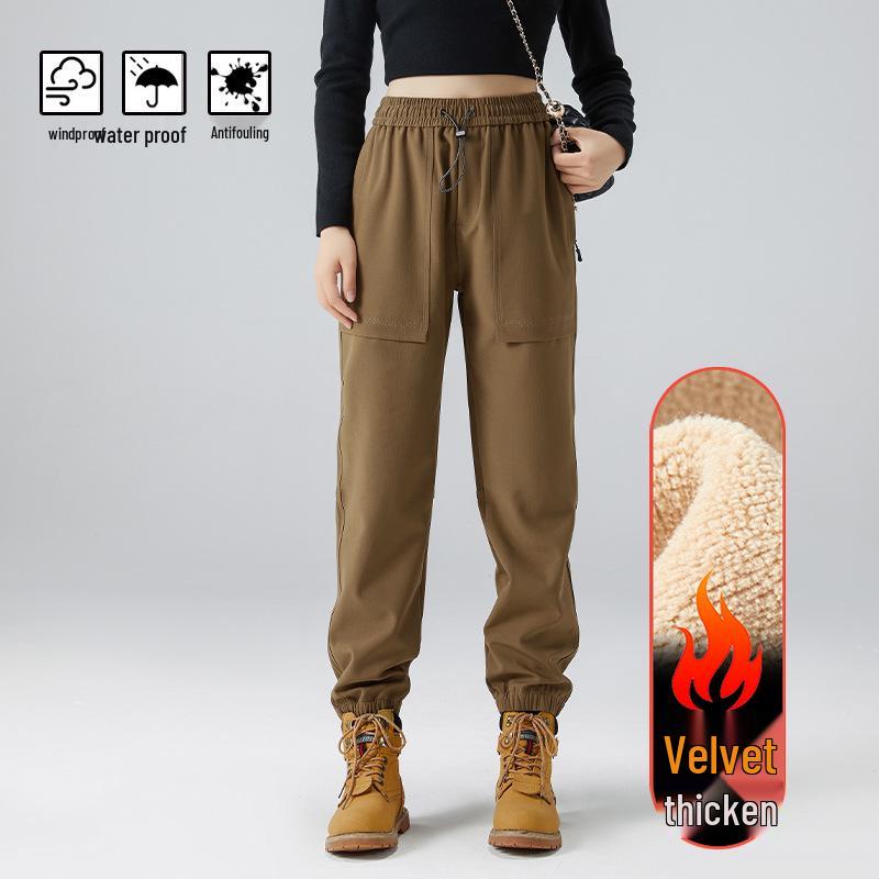 Pantalon de randonnée softshell coupe-vent et imperméable pour femmes de Bird, adapté aux sports de plein air et aux loisirs de printemps, d'automne et d'été.