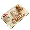 Cartoon bathroom floor mat is easy to take care of for home use, water-absorbing and quick-drying floor mat can be cut, dirt-resistant and non-slip d