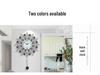 European Luxury Peacock Wall Clock for Elegant Living Room Decor