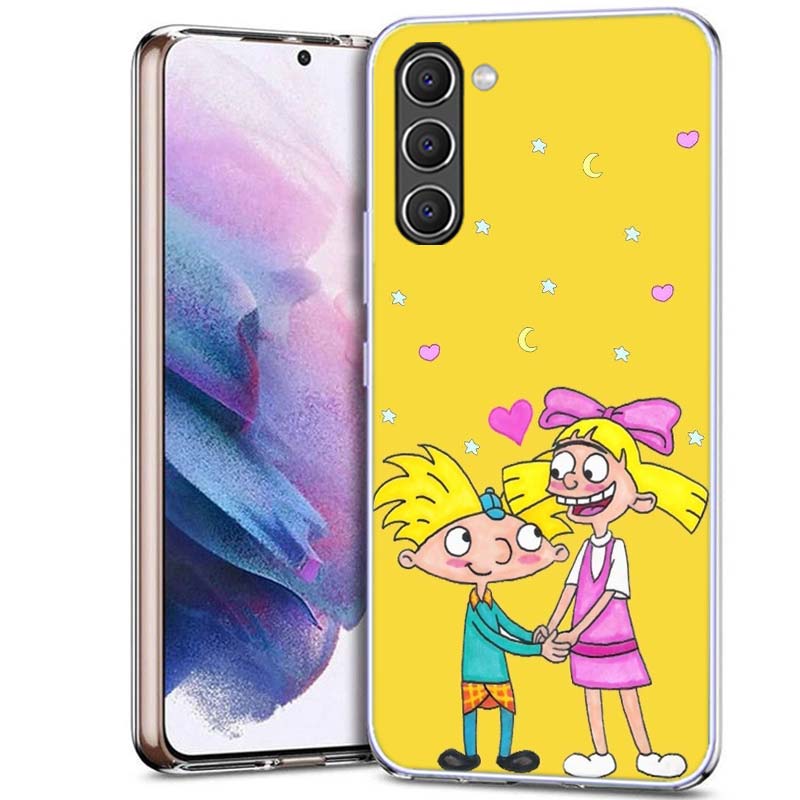 Hey Arnolds Cartoon Phone Case for Samsung A16 A17 A26 A36 A37 A56 A57 A12 A22 A32 A52S A07 A06 A02S A72 Galaxy A70 A50S A71 A51