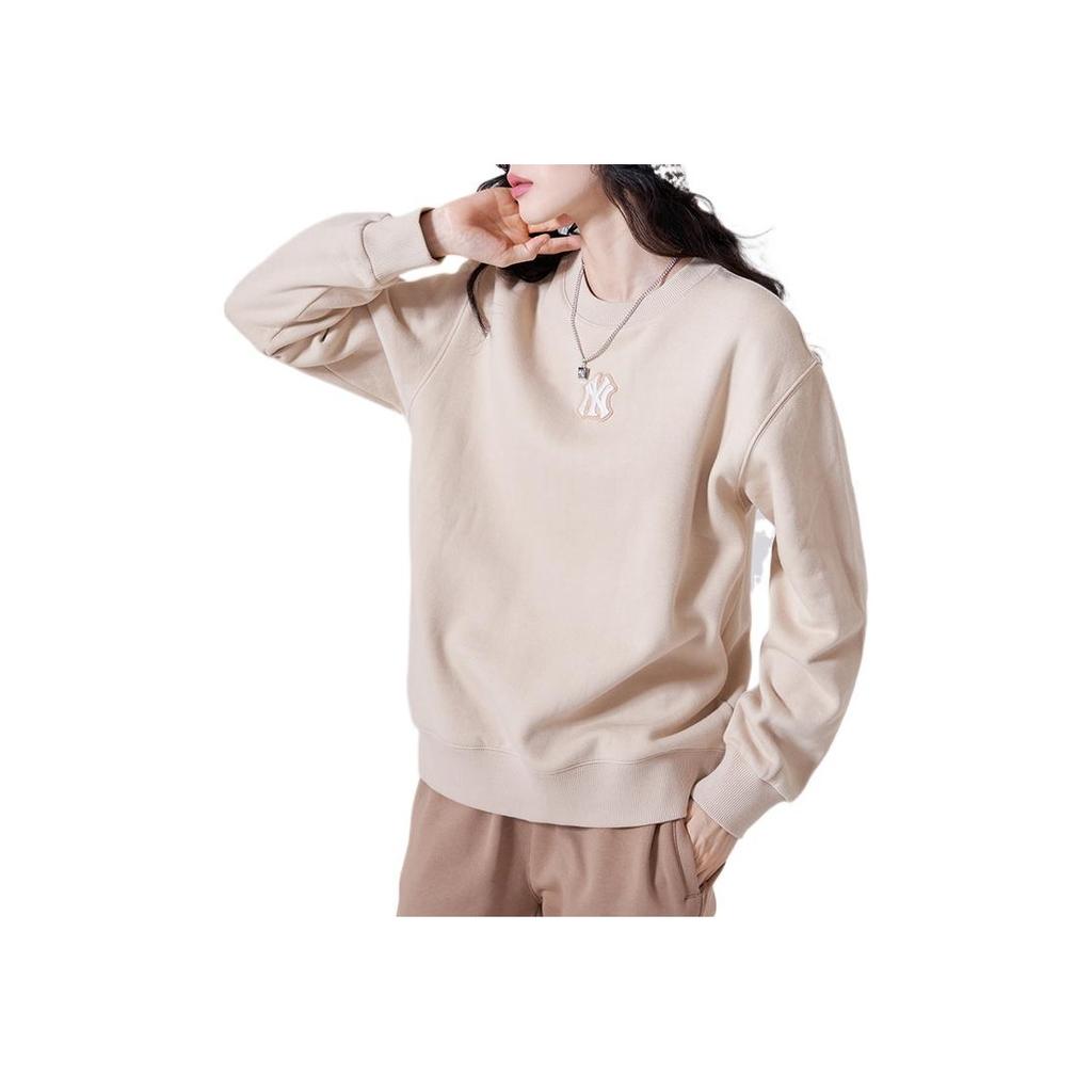 New MLB SS22 Sweatshirt Unisex Khaki 3AMTB5116-50BGS