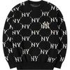 New MLB FW22 Sweatshirt Unisex Black 3AKPM0226-50BKS