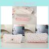 Floral Pink Pencil Case With High Capacity For Girls Students Storage Organizer