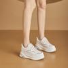 Women's Sneakers Shoe Thick-soled Comfortable Flat Casual Shoes Women Plus Size Spring and Autumn Reflective Strip Girl Shoes