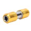 2PCS Double Ended Screwdriver Bit Holder Quick Release Socket Adapter Extension Rod for 1 4 Inch Hex Shank Bits