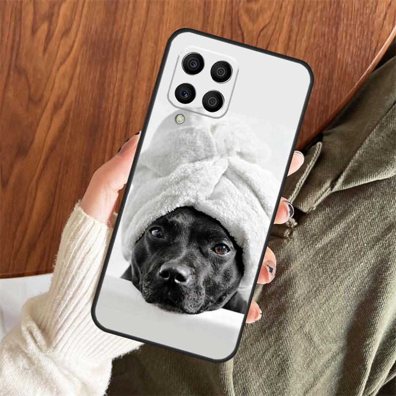 Pitbull Dog Case For Samsung Galaxy M11 M21 M31 M35 M12 M13 M14 M15 M16 M36 M56 M53 M32 M52 M55 M34 M54