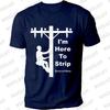 I'm An Electrician I Cut Wires Journal Print T Shirt Retired Electrician Graphic Shirts Casual Short Sleeved Tee T-shirt