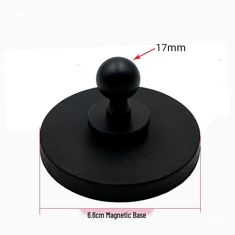 17mm Magnetic Car Mount & Phone Clip Holder with Aluminum Alloy Connector
