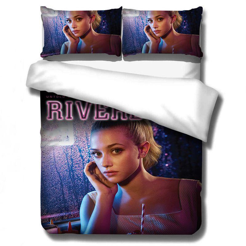 Elegant Riverdale Bedding Set Includes Comfortable Polyester Duvet Cover And Pillowcase