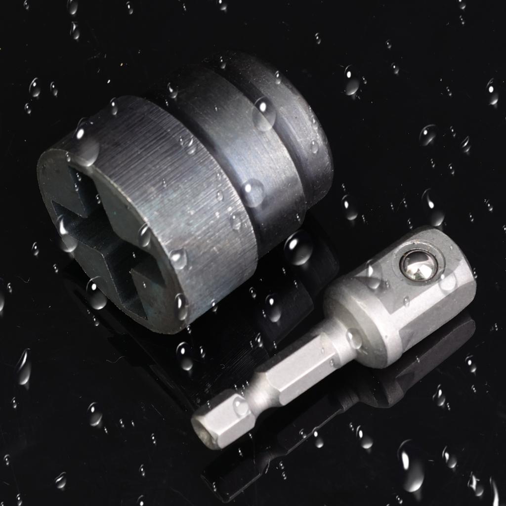 Drill Jack Adapter Impact Wrench Adapter Auto Repair Jack Socket Automotive Maintenance Lifting Tool Labor-Saving Device