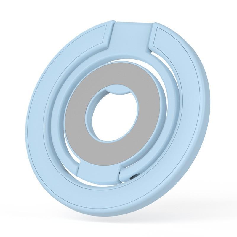 Ultra Thin Foldable Rotatable Double Sided Magsafe Magnetic Ring Holder Desktop Phone Stand