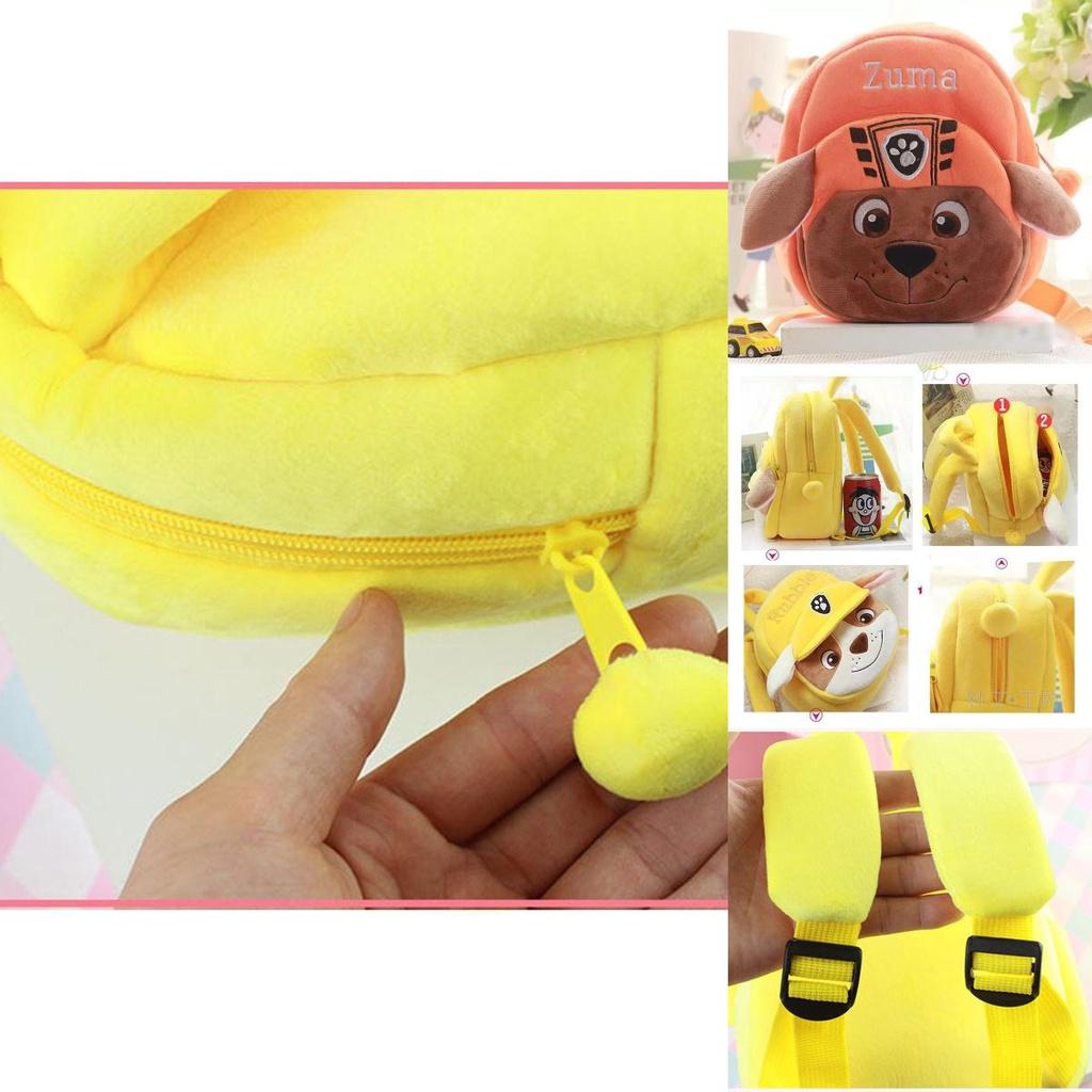 Paw Patrol Plush Backpack Soft Shoulder Bag For Kids Children Schoolbag Gift