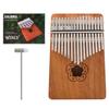 17 Keys Mahogany Thumb Piano Kalimba