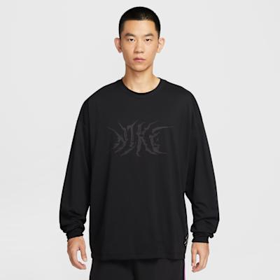 Nike AS M DF STREET LS T Shirt Men s Black XL