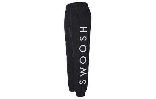 Nike Sportswear Swoosh Embroidered Logo Print Woven Pants CU3891-010 S