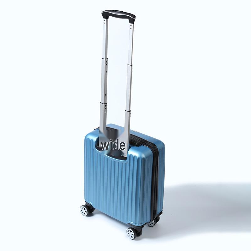 16" Rolling Suitcase with Universal Wheels for Business Travel - Suitable for Men, Women, and Students, Carry-On Approved