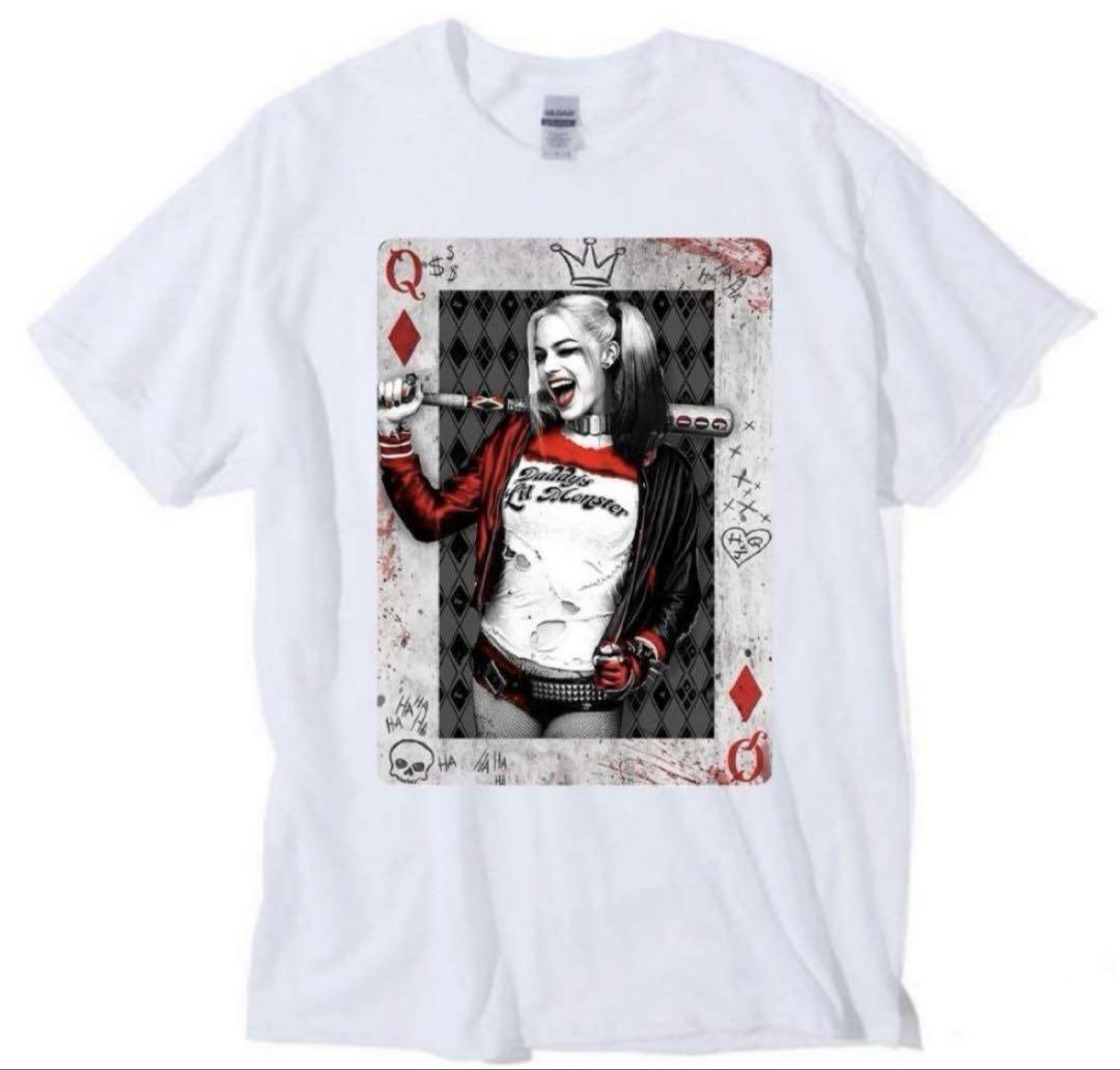 

[USED] Harley Quinn T-shirt from the movie Suicide Squad worn by Takuya Kimura