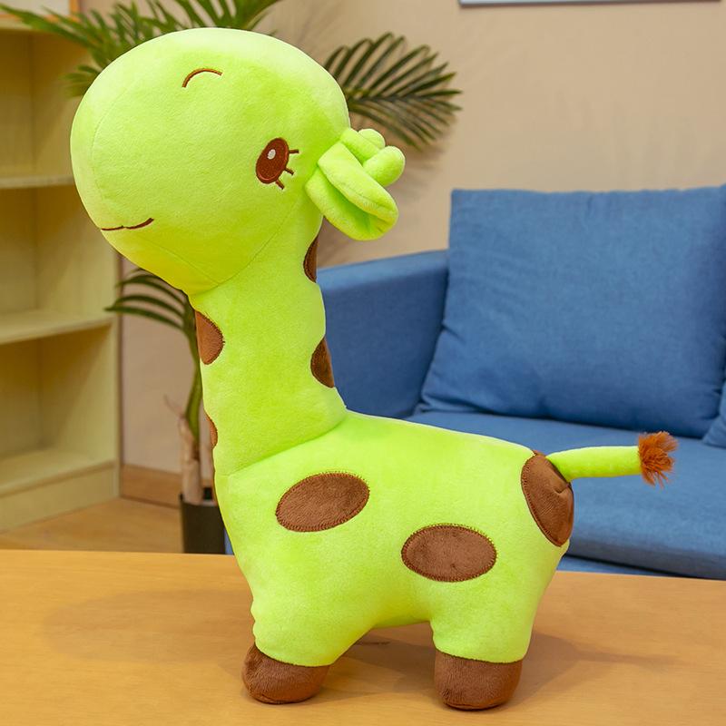 Large Giraffe Doll Plush Toy Deer Sika Deer Doll Girl Sleeping Throw Pillow Child Soothing Doll