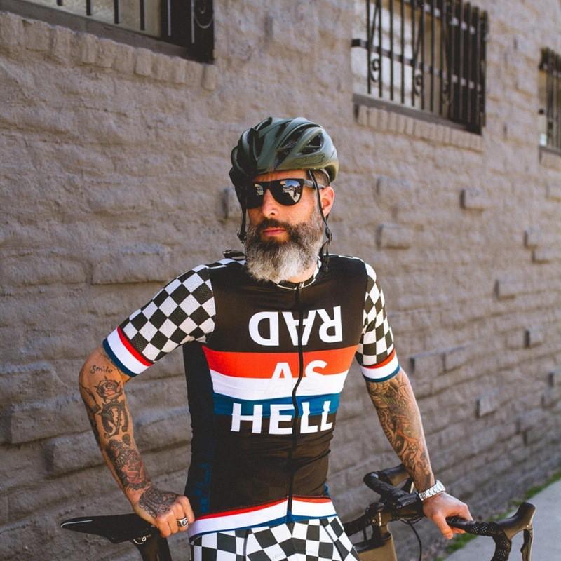 Mens Cycling Jersey Short Sleeve Quick Dry Breathable Performance Top Road Bike MTB Outdoor Ride