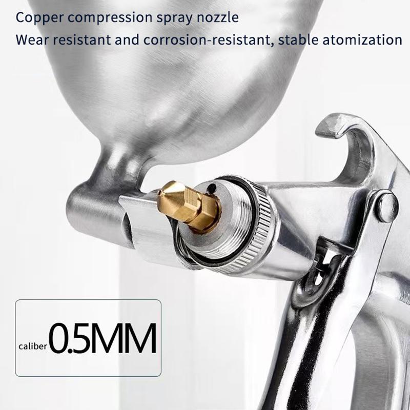 125Ml Mini Spray Gun 0.5Mm Nozzle Pneumatic Sprayer Professional Car Painting Repair Airbrush