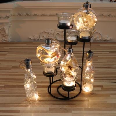 Décorations de Noël Boules de Noël en plastique lumineuses Pendentifs de Noël