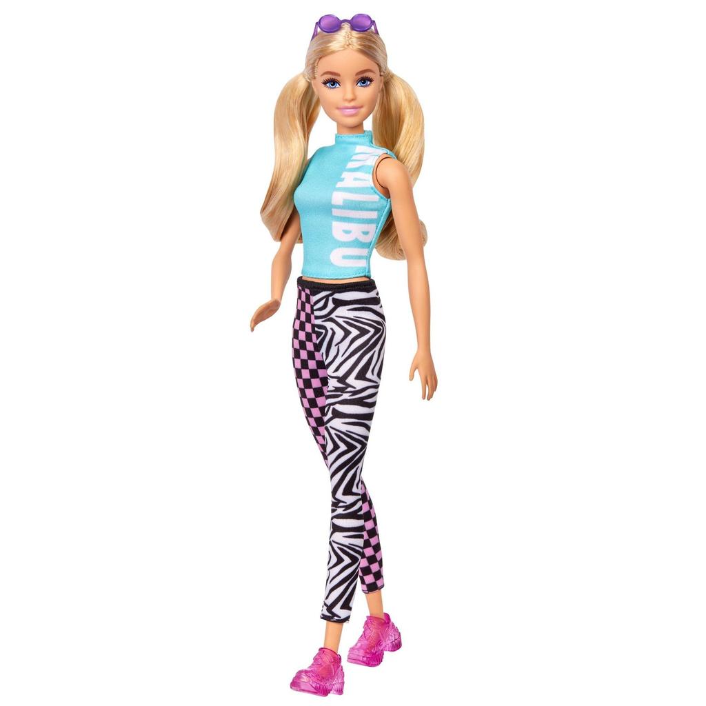 barbie Calças Fashionista Look Boneca Armazenamento para Idades 3 e Acima Vestir (Inclui estojo) (GRB50)