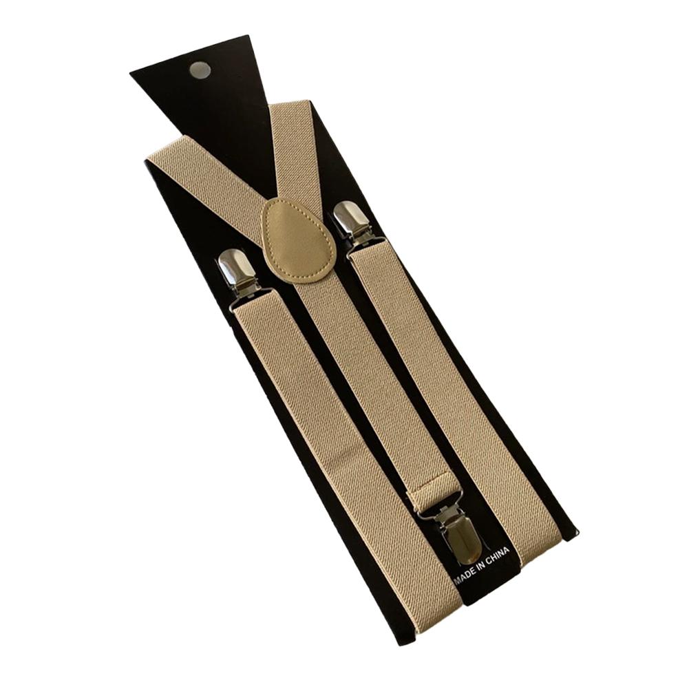 Suspenders For Men Pants Apparel Adult Suspender Man Shirt Dress Women Wedding Party Solid Colors Suit Skirt With Braces Straps