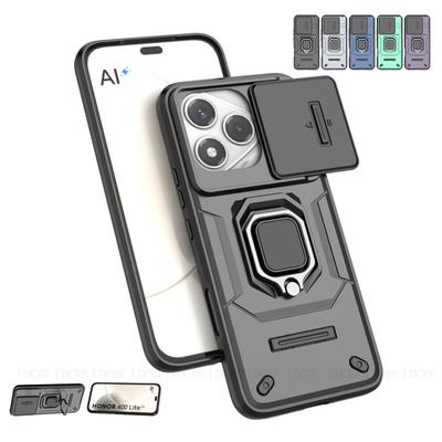 For Honor 400 Lite Case Cover Huawei Honor 400 Lite Capas PC Shockproof Bumper Slide Camera Ring Holder Fundas Honor 400 Lite