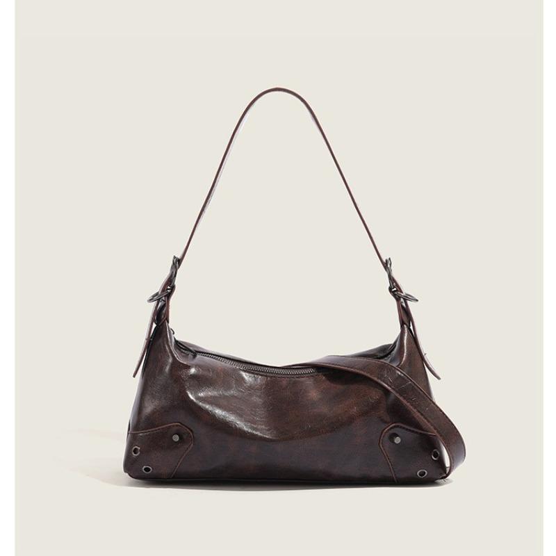Women's Simple Tote Bag - Versatile, Casual, Large Capacity, Commuter Crossbody Single Shoulder Bag Casually