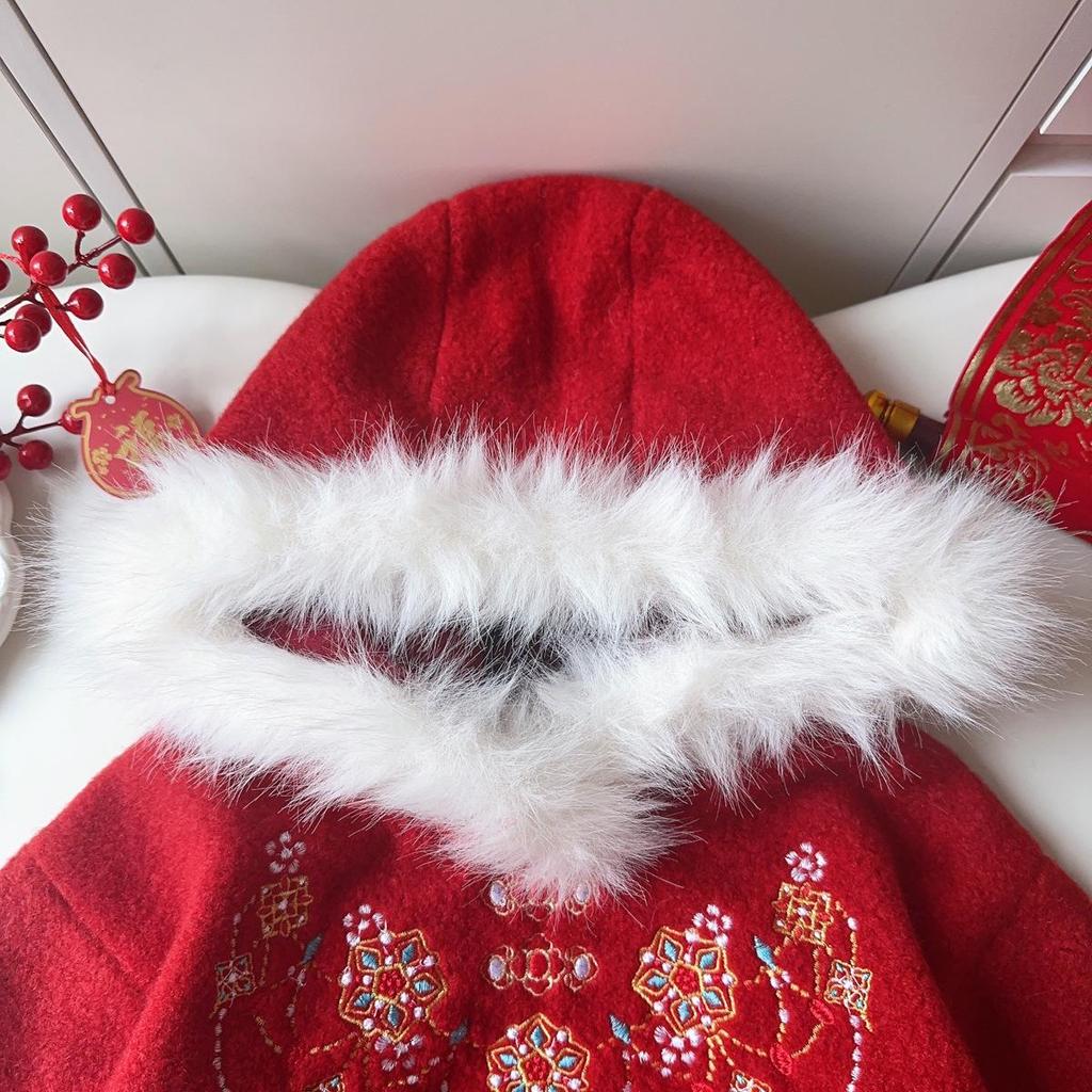 Girls' Quilted Chinese-Style Winter Sweatshirt - BWA108