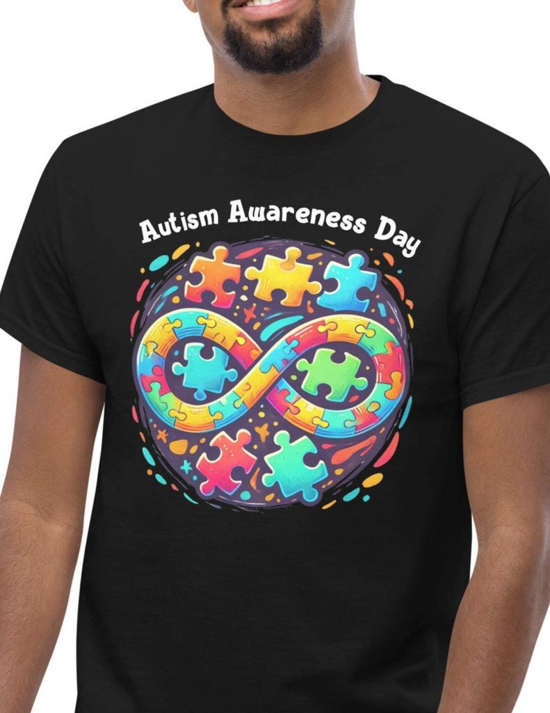 Autism Awareness Day Cotton Tee – Promote Acceptance & Inclusion